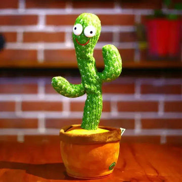 Dancing Cactus Toys for Kids Educational Plush Baby Toy Talking & Singing