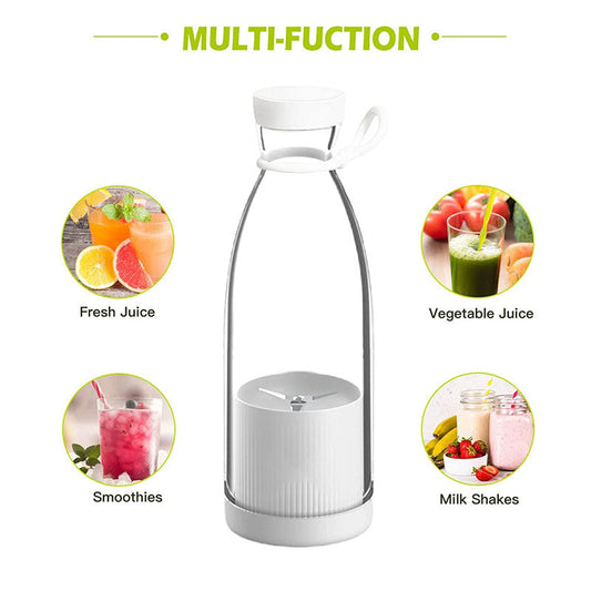 Portable Juicer Blender & Milkshake Maker Rechargeable