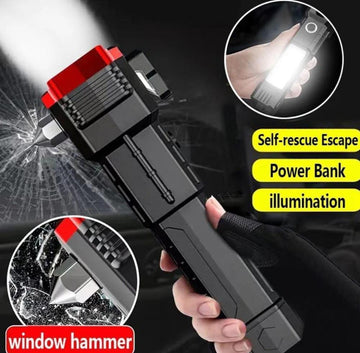 Heavy Duty Metal Zoom Torch Light / Flashlight | Type-C in + Powerbank | RuiLang RL-2210