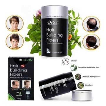 Hair Building Fiber for All Hair Types - Adds Volume & Thickness - 22g